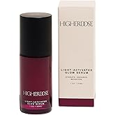 HigherDOSE Glow Serum - Facial Serum Formulated to Plump, Hydrate, and Stimulate Radiant Skin - Help Reduce Fine Lines and Wrinkles - 1 oz