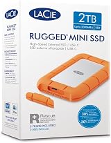LaCie Rugged Mini SSD 2TB USB-C Shock Resistant Portable Drive view 7