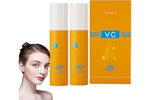HACHIAC Lutein Eye Essence Oil, Vitamin C Lutein Eye Essence Oil, Improve Bags and Dark Circles, for Women Men (1, 2 pcs)