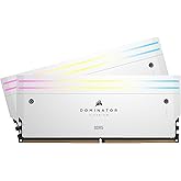 Corsair Dominator Titanium RGB DDR5 RAM 64GB (2x32GB) 6000MHz CL30-36-36-76 1.40V AMD Expo Intel XMP 3.0 Desktop Computer Mem