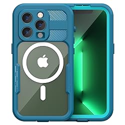 comosso for iPhone 14 Pro Case Waterproof, Built-in
