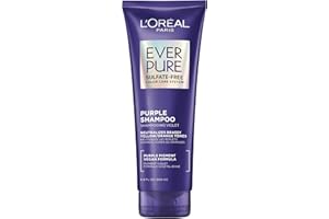 EverPure Sulfate-Free Purple Shampoo for Toning Blonde, Bleached, Brown Highlighted, Silver and Gray Hair, With Purple Pigmen
