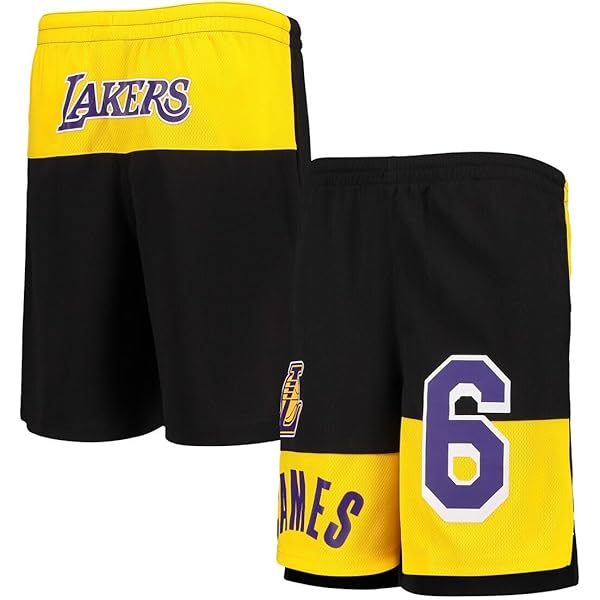 バスケットボール Los Angeles Lakers  basketball shorts Amazon.com: Los Angeles Lakers NBA Kids Youth 8-20 White