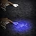 Elecrow 12 LED UV Flashlight Pets Urine and Stains Detector for Spot Scorpions, Authenticate Currency Driver License Official Identification Cards Passports