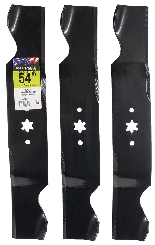 Best Set Of 3 Lawn Mower Blades