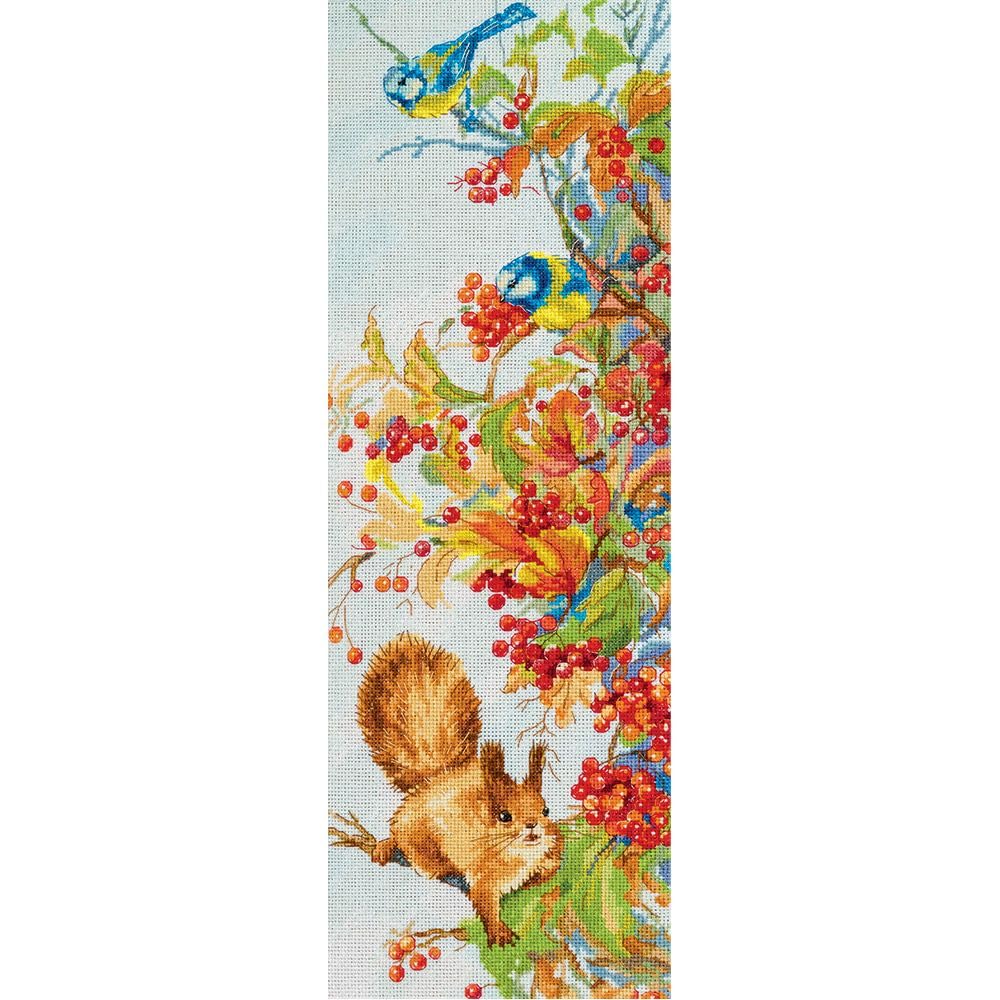 PANNA Cross Stitch kit, Pole, Multicoloured, 15,5x44,5cm