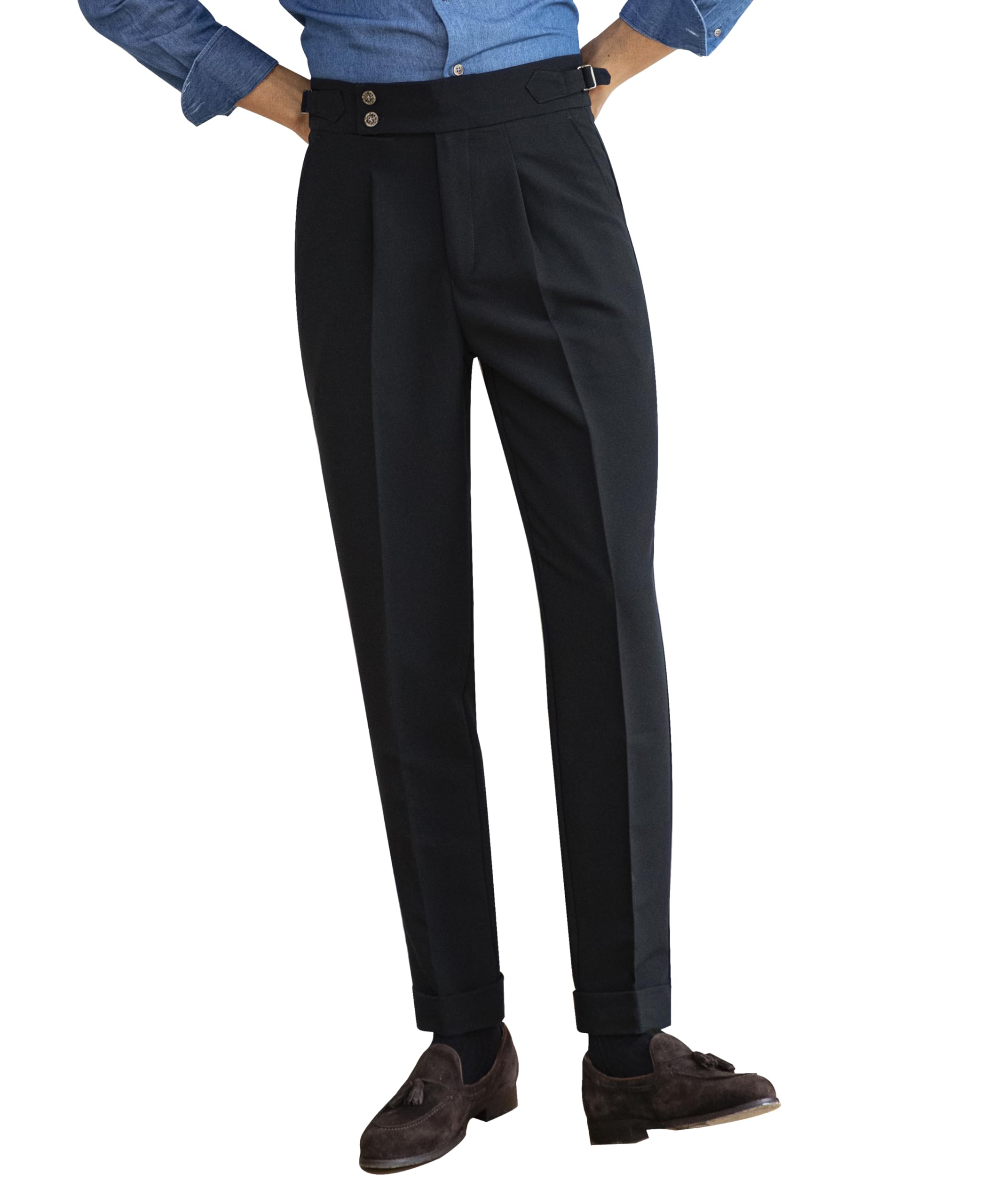 Photo 1 of CHOKMAR Naples Style Men's Pants Black