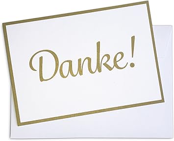 15 X Dankeskarten Danke Gold Und 15 X Umschlage Im Set Danksagungskarten Danke Sagen Nach Hochzeit Geburt Baby Taufe Konfirmation Geburtstag Amazon De Burobedarf Schreibwaren