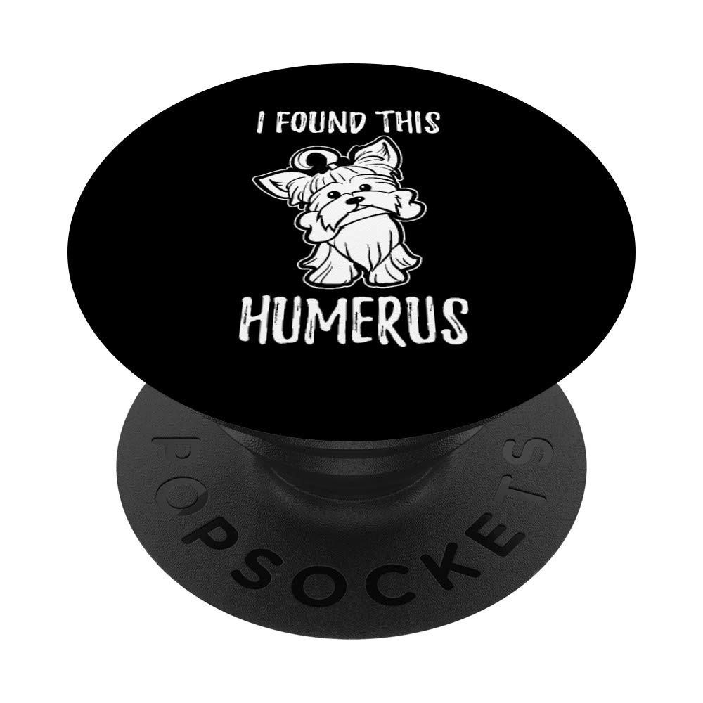 Terrier Dog Lovers Gift | Pet Owner Funny Yorkshire Terrier PopSockets PopGrip: Swappable Grip for Phones & Tablets