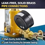 KATSU Pipeline Pressure Test Pump 5L 0-50Bar Manual Brass Valve 50bar view 7