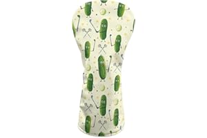 UNICEU Golf Club Head Cover for Driver Fairway Waterproof Golf Accessories PU Leather Club Protection for Most Brand