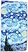 Salutto Women 100% Silk Scarf Monet Van Gogh Famous Painter Painted Scarves 64