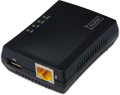 Digitus 1-Port USB 2.0 Network Server Print NAS Printer 100Mbps LAN
