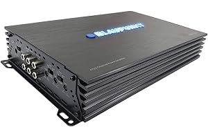 Blaupunkt AMP1404 1500 Watts Max Peak Power 4 Ohms 4-Channel Car Audio Amplifier