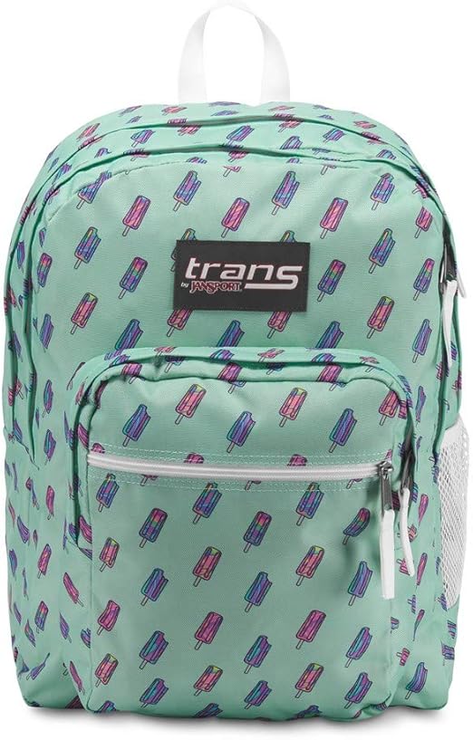 Trans by JanSport SuperMax Mochila de 17 pulgadas, Brook Green Brain