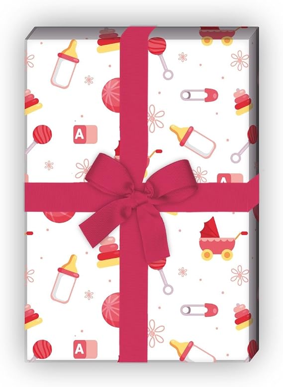Geschenkpapier Zur Geburt