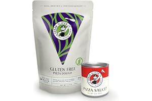 Urban Slicer Pizza Worx - Gluten Free Pizza Dough and Pizza Sauce - At-Home Pizza Making Kit for Perfected Gluten Free Pizza - Makes 2 Pizzas