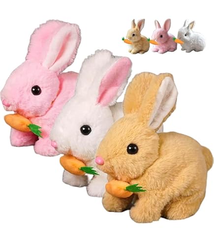 Cerdito Enojon Plim Plim Conejito Electu00f3nico Inteactivo De