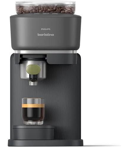 PHILIPS Baristina Máquina de café expresso, moer, compactar e