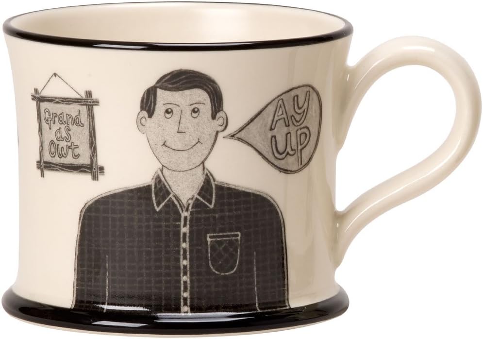 MoorlandPottery Mug - T Best Dad in T World