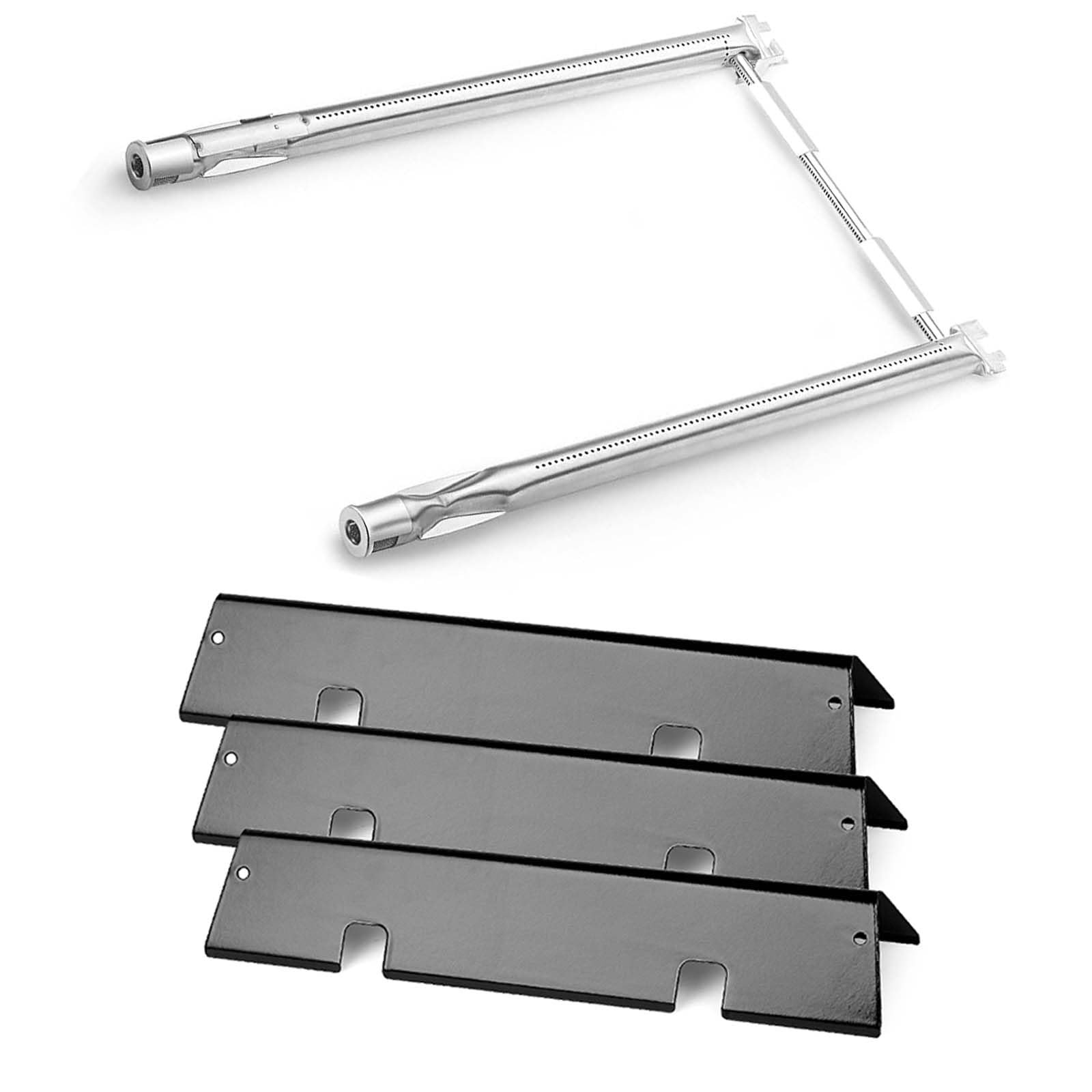 Photo 1 of ***FACTORY SEALED***BBQ-Yummy 7635 Flavorizer Bars for Weber Spirit II E210 S210 Grills, 15.3" Upgraded Bars Grill Replacement Parts for Weber II & I E215 E220 S220 GS4 Grills, (3.5 Inch 69785 Bunrer+7635 Upgraded Bars)