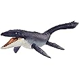 Jurassic World Toys Ocean Protector Mosasaurus Dinosaur Action Figure Sculpted with Movable Joints Made from 1 Pound of Oceanbound Plastic, Kids Toy Ages 4 Years & Older