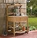 Merry Garden Potting Bench with Recessed Storage
