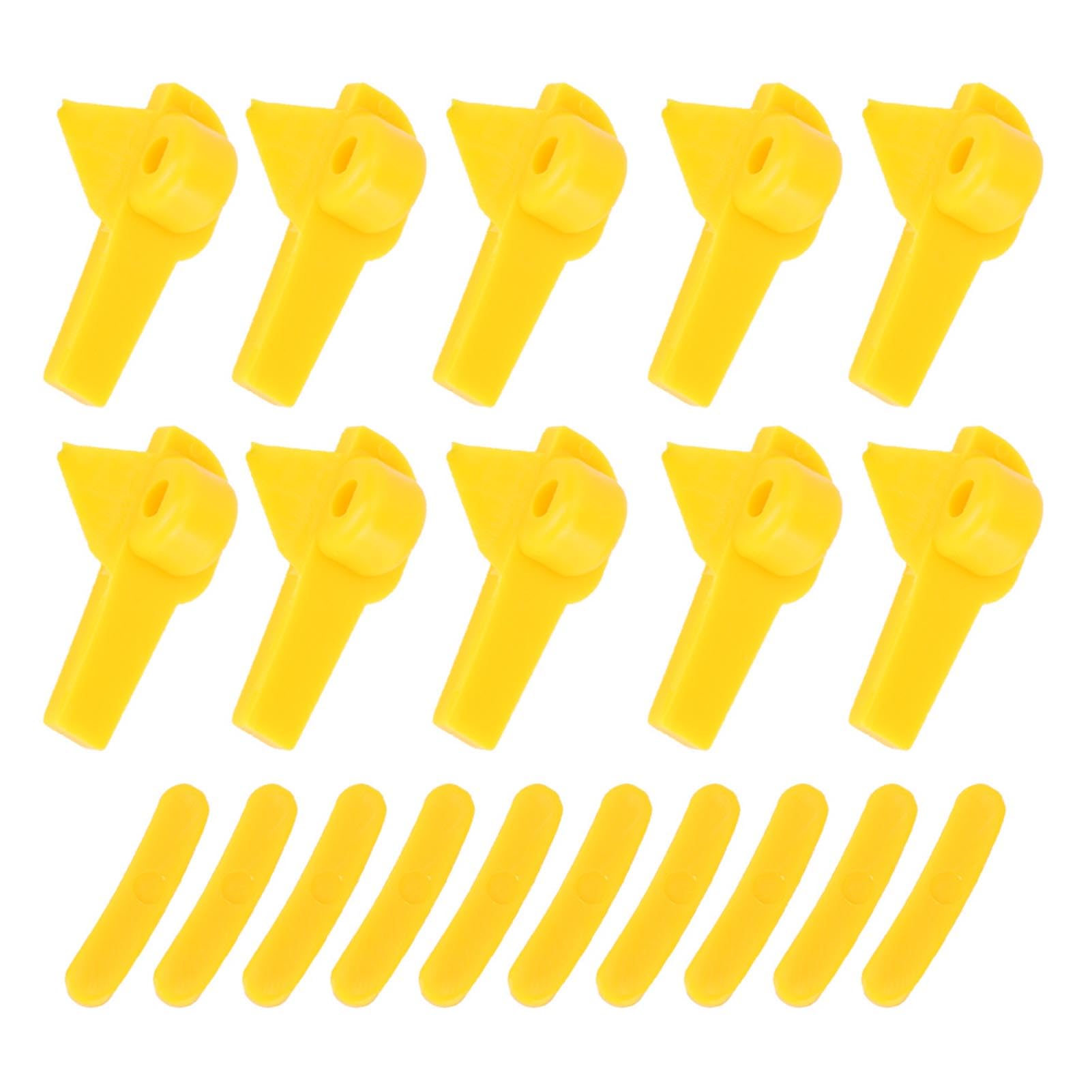 Tyre Machine Rim Protectors Disassembly Head, 20 Pieces Tyre Changer Bead Breaker Tyre Machine Tire Demount Head Accessories