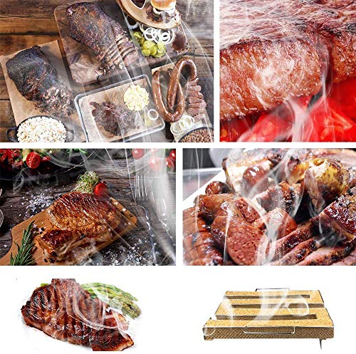 2 Stück Kaltrauchgenerator Kaltrauch Kaltraucherzeuger aus Edelstahl zum Kalträuchern Cold Smoke Generator Food Smoker… – Bild 5