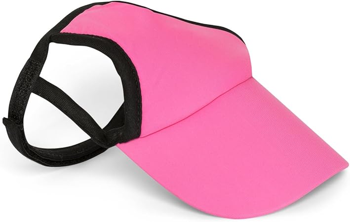pink sun visor hat
