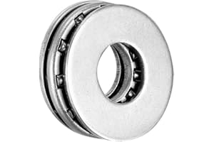 uxcell AXK0819 Thrust Needle Roller Bearings with Washers 8mm Bore 19mm OD 2mm Width