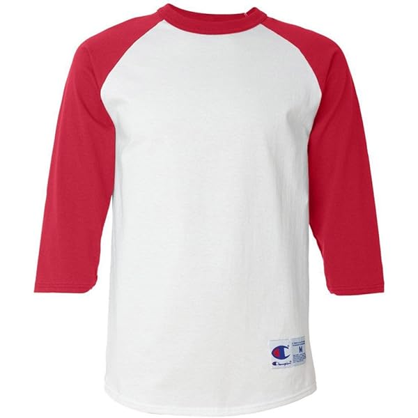 Champion Men`s Raglan Baseball T-Shirt | Amazon.com
