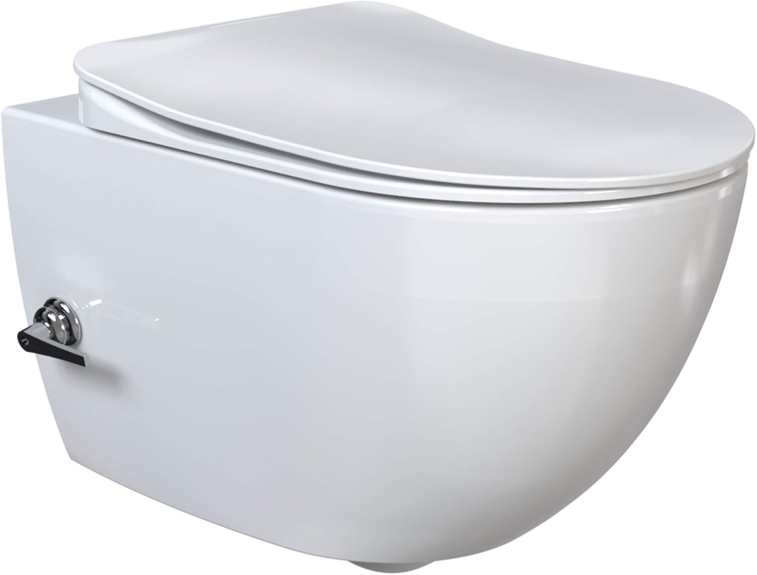 Aqua Bagno Taharet WC Inkl. flachem Softclose WCSitz DuschWC