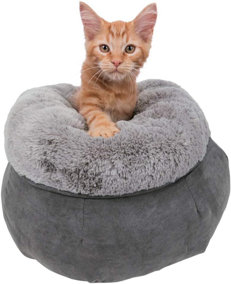 TRIXIE Elsie bed, Grey/Light Grey, 45cm (Small Dog)