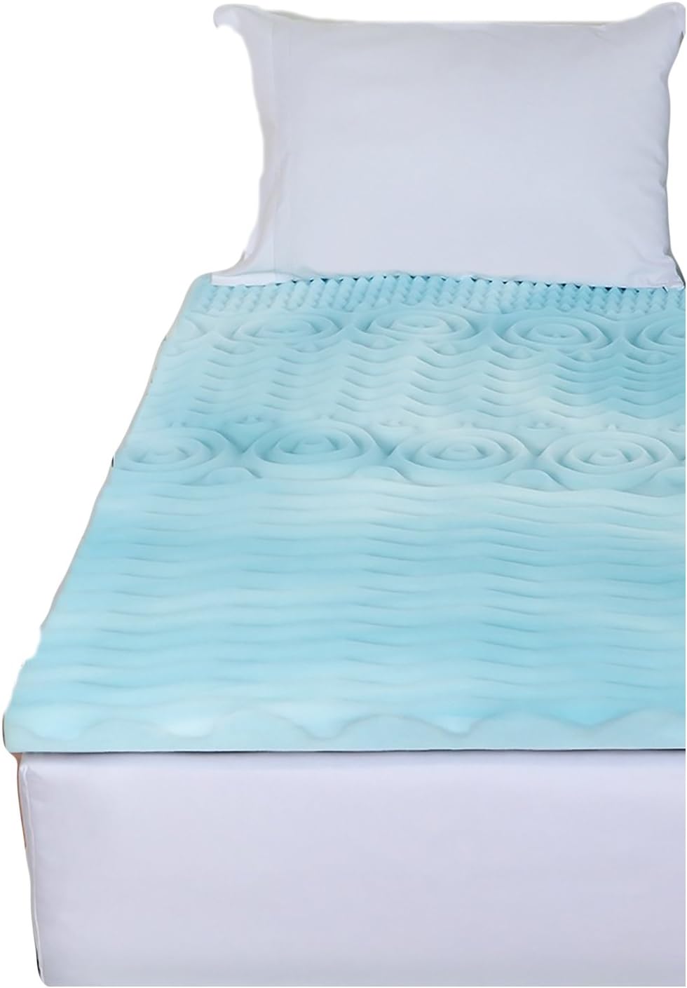 cot size memory foam mattress topper