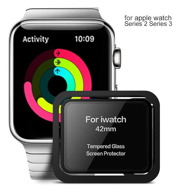 Apple reloj serie 3 Protector de protector-popank [3d cobertura ...