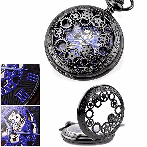 steampunk wooden watch