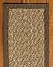 Natural Area Rugs - Seagrass Stair Tread, Half Panama Collection, Natural Fiber, Handmade & Latex Backed, Malt 9