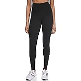 Tommy Hilfiger Womens Logo Tape Color Block High Waisted Performance Legging