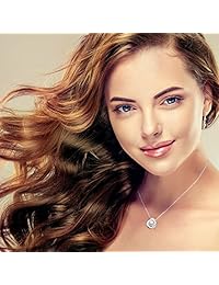 Pendientes "Lovely Rose" de plata de ley 925 pulida con perlas de agua dulce naturales de 0.276 in