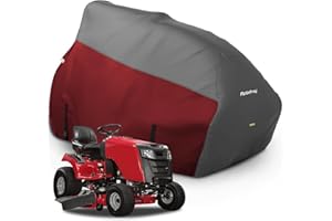 Rosefray Riding Lawn Mower Cover, Waterproof 420D Marine Grade Fabric Universal Fit for John Deere,Cub Cadet,Craftsman,etc.De