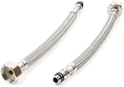 XIFIRY Pack of 2 Kitchen Basin Monobloc Mixer Tap Connectors 600mm
