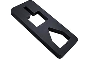 YuLuoXiang T Post Puller Plate Heavy Duty T Post Puller Tractor Accessories for Farm Garden(Black)