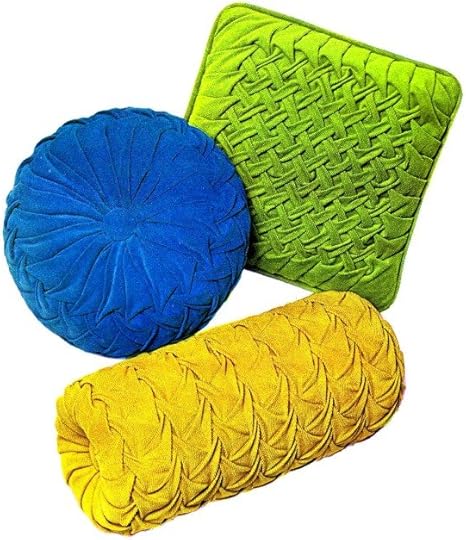 Mccall S 2467 Round Square Bolster Smocked Pillows Vintage Sewing