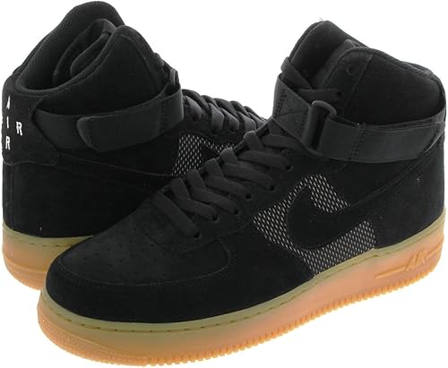 nike air force 1 high black and brown