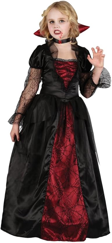 red and black fancy dress