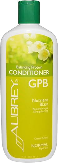 海外直送品 Aubrey Organics, GPB、バランシング・プロテインコンディショナー、栄養素ブラスト、ノーマルヘア、11液量オンス (325 ml) [並行輸入品]