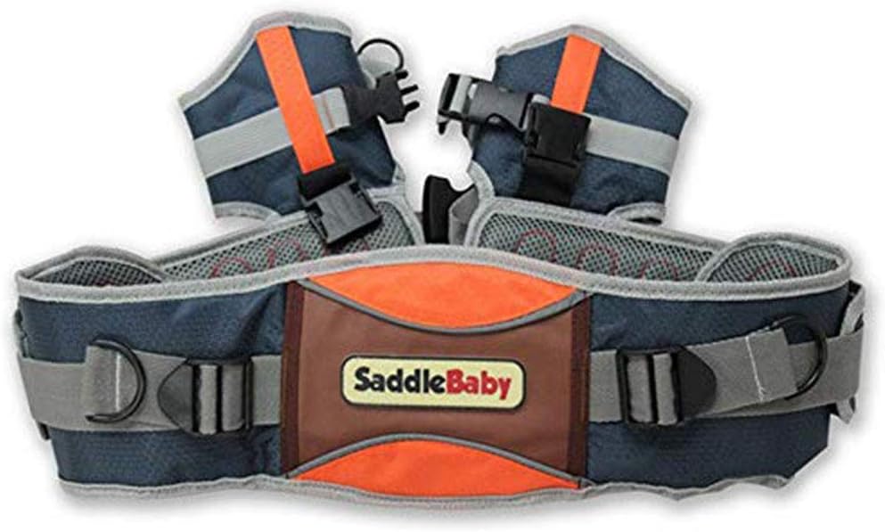 baby shoulder carrier with ankle straps