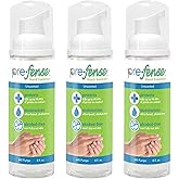 Prefense 8 oz Foam Hand Sanitizer – Unscented (3-Count Pack)