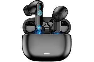 ZTOT0P Wireless Headphone,Bluetooth5.3Headphone Noise Cancel,IPX7 Waterproof,with Charging Case Includ,24H Playtime in-Ear Hi-Fi Stereo,External Hard Drives1